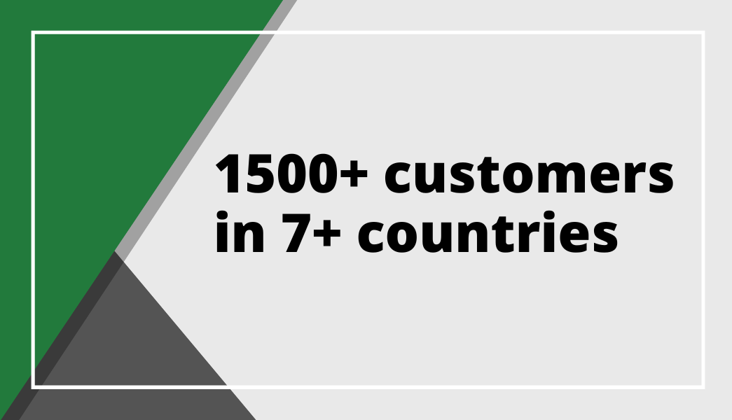 600+ key and institutional clients