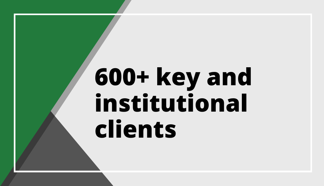 1500+ customers in 7+ countries